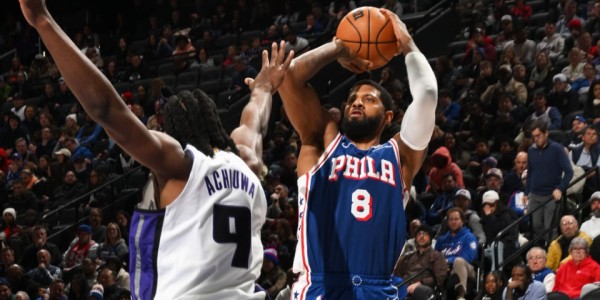 半岛体育-乔治禁赛25场后续：仍有可能被交易 76人冲季后赛容错率低到极点