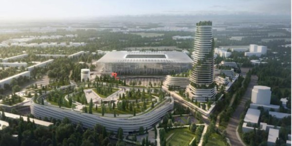 半岛体育-米兰城新球场方案确定：“足球圣殿“来到圣西罗区