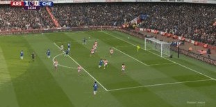 半岛体育-【英超】角球破荒，梅里诺拔头筹，阿森纳1-0切尔西